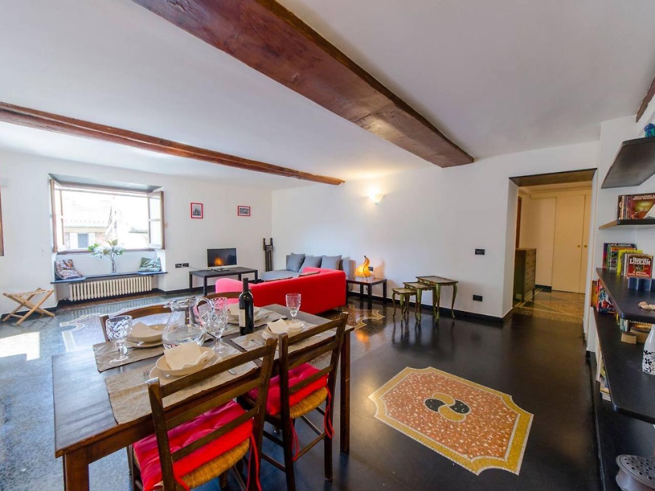 Joivy Colorful Flat For 5 Close To Piazza De Ferrari เจนัว ภายนอก รูปภาพ